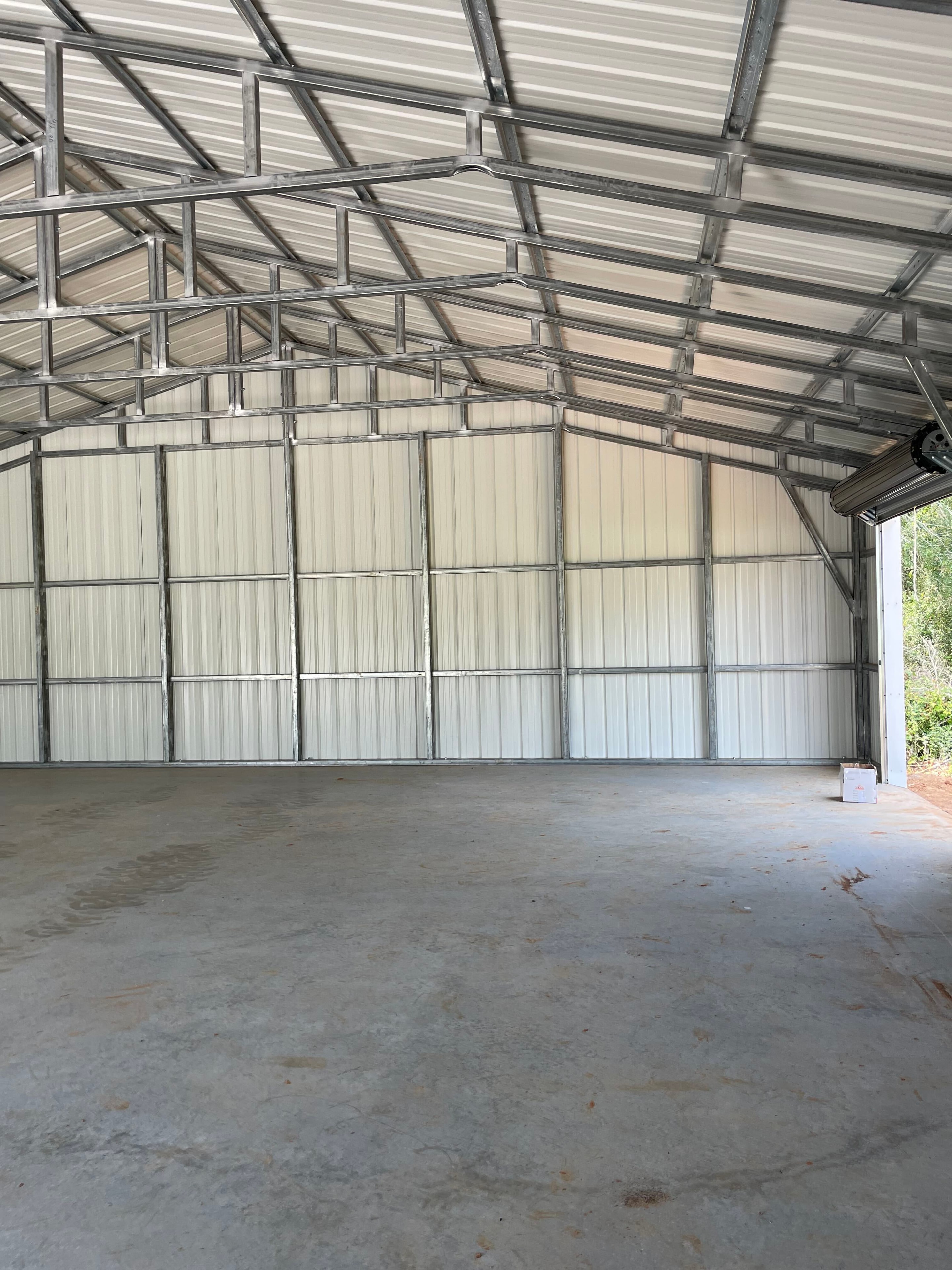 Steel workshop project view